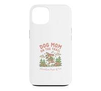 Custodia per iPhone 13 Dog Mom on the Trail Adventure - Confezione da 2 cani da escursionismo