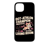 Custodia per iPhone 13 DOT ATHLON CHAMPION UNDEFEATED IN EVERY LIVING ROOM