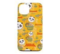 Custodia per iPhone 13 DreamWorks Kung Fu Panda Skadoosh Noodles All Over Print