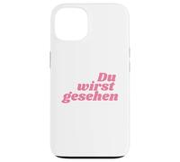 Custodia per iPhone 13 Du wirst gesehen - Positive Affirmations