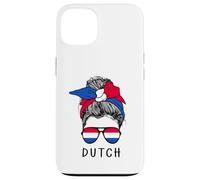 Custodia per iPhone 13 Dutch Girl Dutch Heritage Netherlands Flag