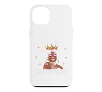 Custodia per iPhone 13 È il mio compleanno Afro Girl Crown Black Women Melanin Bday