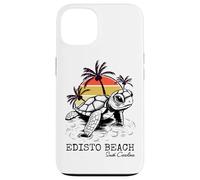 Custodia per iPhone 13 Edisto Beach Carolina del Sud Salva Loggerhead Sea Turtle Lover