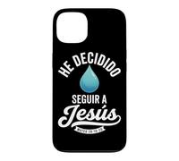 Custodia per iPhone 13 Egli Decidido Seguir A Jesús Battesimo spagnolo Cristianos Preghiera