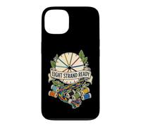 Custodia per iPhone 13 EIGHT STRAND READY Kumihimo Disco Intreccio Bobine