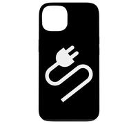 Custodia per iPhone 13 Electrical Outlet Plug and Socket Couples Halloween Costume