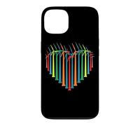 Custodia per iPhone 13 Energia rinnovabile Wind Turbine Cuore Mulino a vento