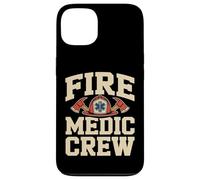 Custodia per iPhone 13 Equipaggio dei vigili del fuoco medici del fuoco paramedico EMS