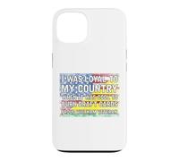 Custodia per iPhone 13 Ero fedele al mio paese