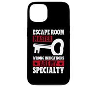 Custodia per iPhone 13 Escape Room Master Indicazioni sbagliate sono il mio gioco di specialità