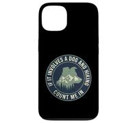 Custodia per iPhone 13 Escursionismo Cane Count Me In Trekking All'aperto