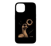 Custodia per iPhone 13 Evento solare con occhiali da sole eclissi d'oca divertente 12 agosto 2026