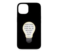 Custodia per iPhone 13 Everything Done in the Dark Luke 8 17 Design ispiratore