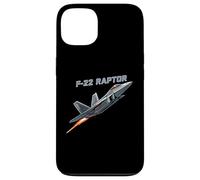 Custodia per iPhone 13 F22 Raptor Stealth Fighter Jet Aircraft Design Regalo