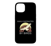 Custodia per iPhone 13 Facilmente distratto dagli uccelli ornitologia Wildlife Birder