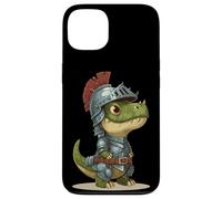 Custodia per iPhone 13 Fantastico costume da dinosauro per gli amanti dei cavalieri e medievali