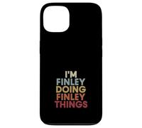 Custodia per iPhone 13 Finley Name Finley Personalized Name First Given