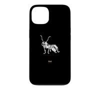 Custodia per iPhone 13 Formica - Legno Rosso - Insetto