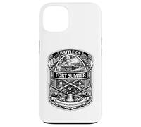 Custodia per iPhone 13 Fort Sumter Charleston Civil War Battle USA Storia americana