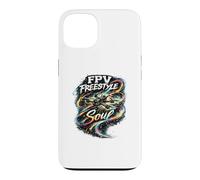 Custodia per iPhone 13 FPV Freestyle Soul Quad Pilot Drone Vintage Art Gift