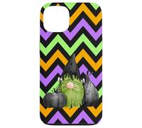 Custodia per iPhone 13 Frankenstein Halloween gnomo verde carino mostro spettrale