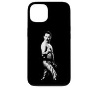 Custodia per iPhone 13 Freddie Mercury Queen dal vivo The Works Tour a Wembley