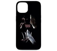 Custodia per iPhone 13 Freddy vs Jason Face Off