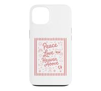 Custodia per iPhone 13 Fresco Orso Pace Segno Christian Doodle
