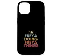 Custodia per iPhone 13 Freya Name Freya Personalized Name First Given