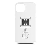 Custodia per iPhone 13 Fuga chiave ESC computer dal supporto tecnico della prigione di codice binario