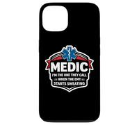 Custodia per iPhone 13 Fun Medic I'm The One They Call When The EMT inizia a sudare