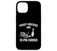 Custodia per iPhone 13 Funny Bowling Pocket Obsessed 10 Pin Cursed Bowler