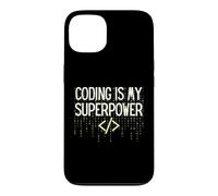 Custodia per iPhone 13 Funny Coding is My Superpower Coder Programmer