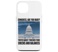 Custodia per iPhone 13 Funny Congress US Capitol Politics Joke Washington DC Humor