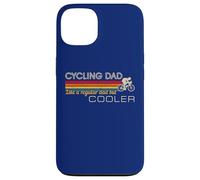Custodia per iPhone 13 Funny Cyclist Cycling Dad Like A Regular Dad But Cooler Mens