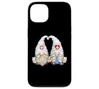 Custodia per iPhone 13 Funny Doctor Couple Gnomes For Women And Pediatric Nurse Mom
