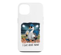 Custodia per iPhone 13 Funny Goose Baseball Stadium Spectator Vivo qui ora