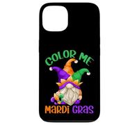 Custodia per iPhone 13 Funny Mardi Gras Quote For Women And Men With Carnival Gnome