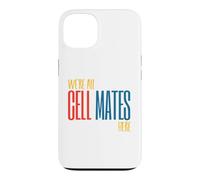Custodia per iPhone 13 Funny Microbiology Pun Siamo tutti compagni di cellule qui