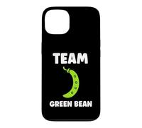 Custodia per iPhone 13 Funny minimalist vegetable Simple team Green bean