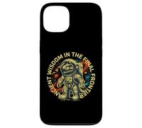 Custodia per iPhone 13 Funny Space Dinosaur Astronaut Cosmic Adventure