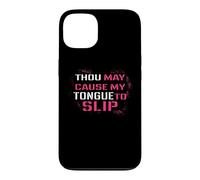 Custodia per iPhone 13 Funny Thou May Cause My Tongue To Slip Curse Words