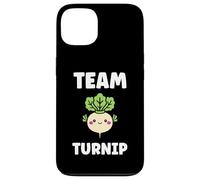 Custodia per iPhone 13 Funny vegetable Turnips food minimalist simple team Turnip
