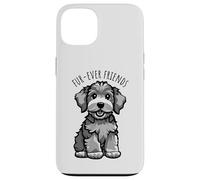 Custodia per iPhone 13 Fur-Ever Friends - Cartone animato con cucciolo di