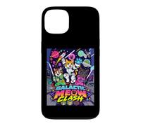 Custodia per iPhone 13 Galactic Funny Clash Space Cats Illustration Graphic Cartoon