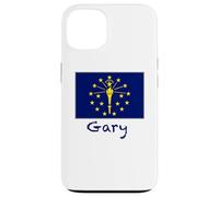 Custodia per iPhone 13 Gary Indiana Bandiera USA Souvenir