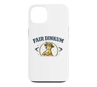 Custodia per iPhone 13 Gday Mate Canguro Fair Dinkum Australia Camicia australiana