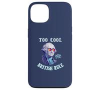 Custodia per iPhone 13 George Washington 4th July Too Cool for British Rule