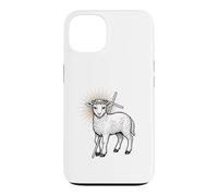 Custodia per iPhone 13 Gesù Cristo Agnello di Dio Agnus Dei