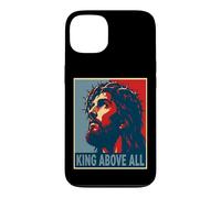 Custodia per iPhone 13 Gesù Cristo Re sopra ogni fede cristiana